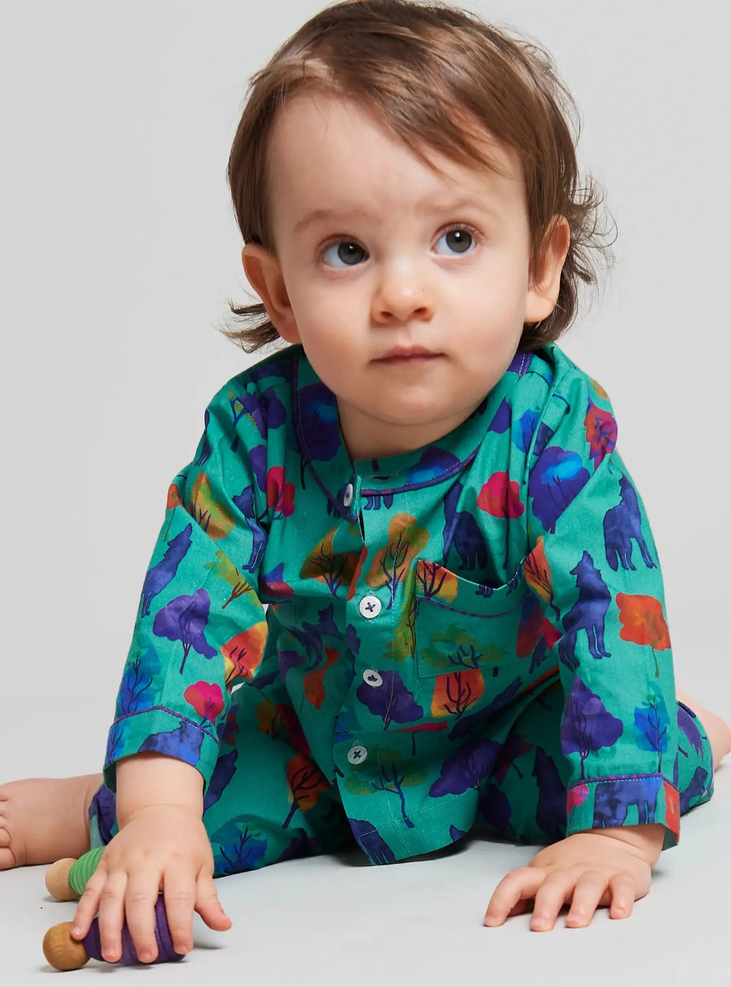 A Whimsical Howl Baby Pyjama Trouser Set Kutti Lulu