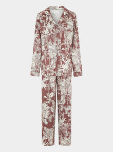  ANNABEL Pyjamas in HARIMAU PALM Pour Gaia Atelier