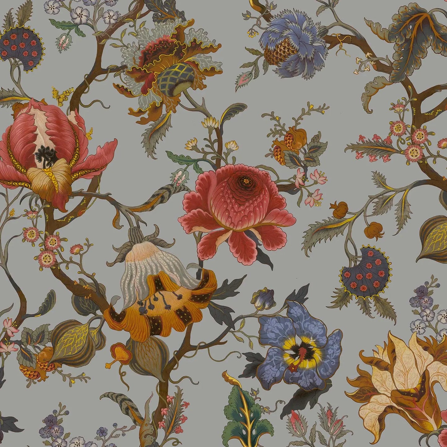 ARTEMIS Wallpaper - Dove Grey House of Hackney