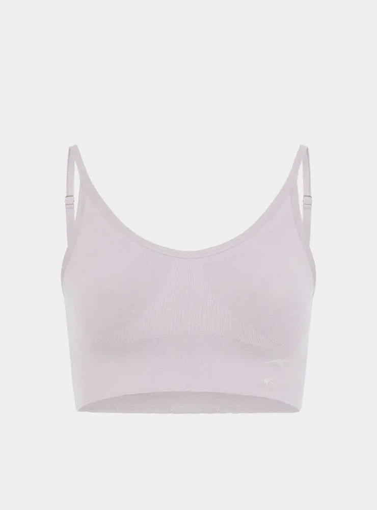 Acacia Seamless Stretch-Bamboo Bralette - Blossom Lilac Peachaus