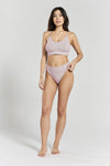 Acacia Seamless Stretch-Bamboo Bralette - Blossom Lilac Peachaus