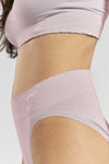 Acacia Seamless Stretch-Bamboo Bralette - Blossom Lilac Peachaus