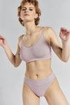 Acacia Seamless Stretch-Bamboo Bralette - Blossom Lilac Peachaus