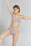 Acacia Seamless Stretch-Bamboo Bralette - Blossom Lilac Peachaus