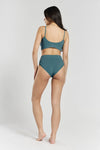 Acacia Seamless Stretch-Bamboo Bralette - Seabed Blue Peachaus