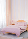 Ackly Bamboo - Blush Bedding Sheet Story