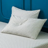 Ackly Bamboo - Sage Checkerboard Pillowcases Pair Sheet Story