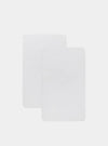 Air Crib Sheet White 2 Pack Shnuggle