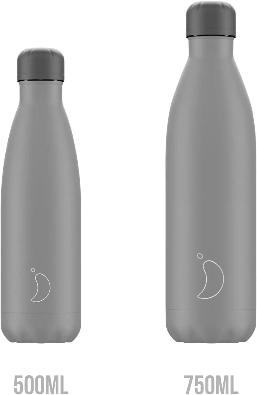 All Grey Chilly's Water Bottle - Myza