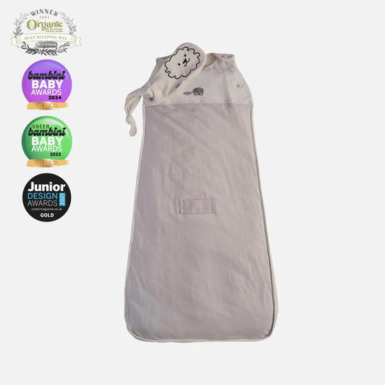 All-Season Bamboo Sleeping Bag - Embroidered Pure Earth Collection