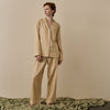 Almond Linen & Tencel Women's Pyjama Trouser Set