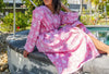 Amber Pure Cotton Robe Naree Clothing