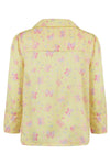 Amelie Lemonade Butterfly Girls Silk Pyjama Set Sleepy Wilson