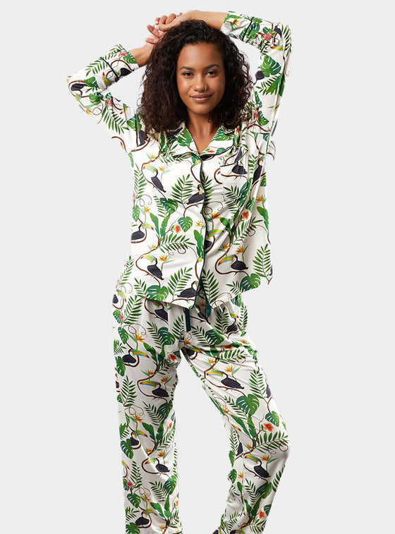 Angel Toucan Classic Pyjama Trouser Set Cosy Collective