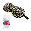 Animal Print Contoured 3D Blackout Sleep Mask SMUG