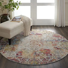  Ankara Global 6 Round Rug Dunelm