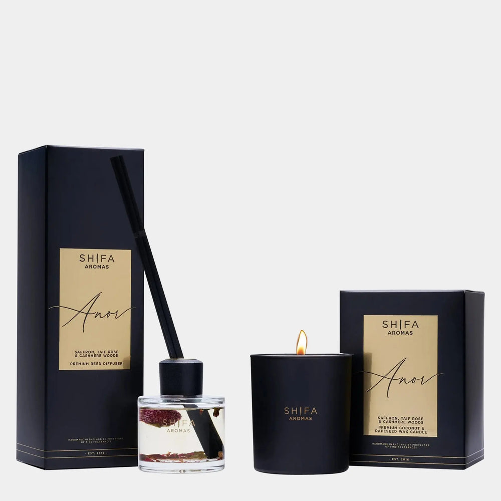 Anor Duo - 30cl Candle & 100ml Diffuser Shifa Aromas