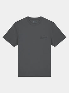  Anthracite Mens Organic Cotton Relaxed-Fit T-Shirt hewn.