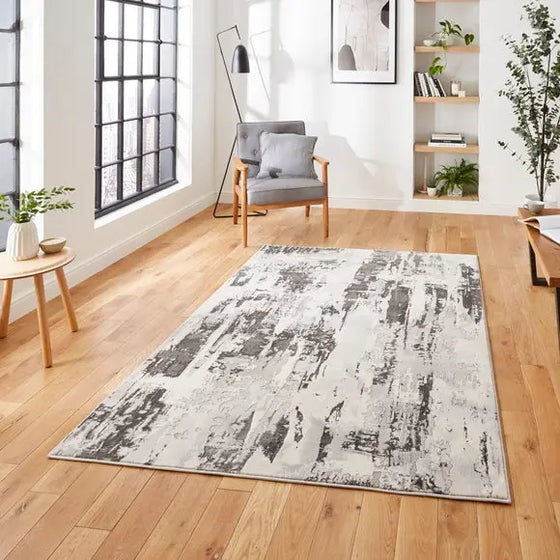 Apollo Marble Effect Rug Dunelm