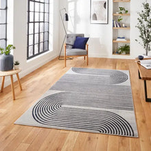  Apollo Swirl Washable Rug Dunelm