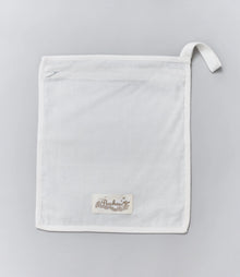  Aralea Ethical-Cotton Laundry Bag - Glacier White Peachaus