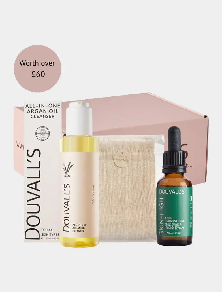 Argan Glow Beauty Box (Three Products) Autumn Box Douvalls Beauty