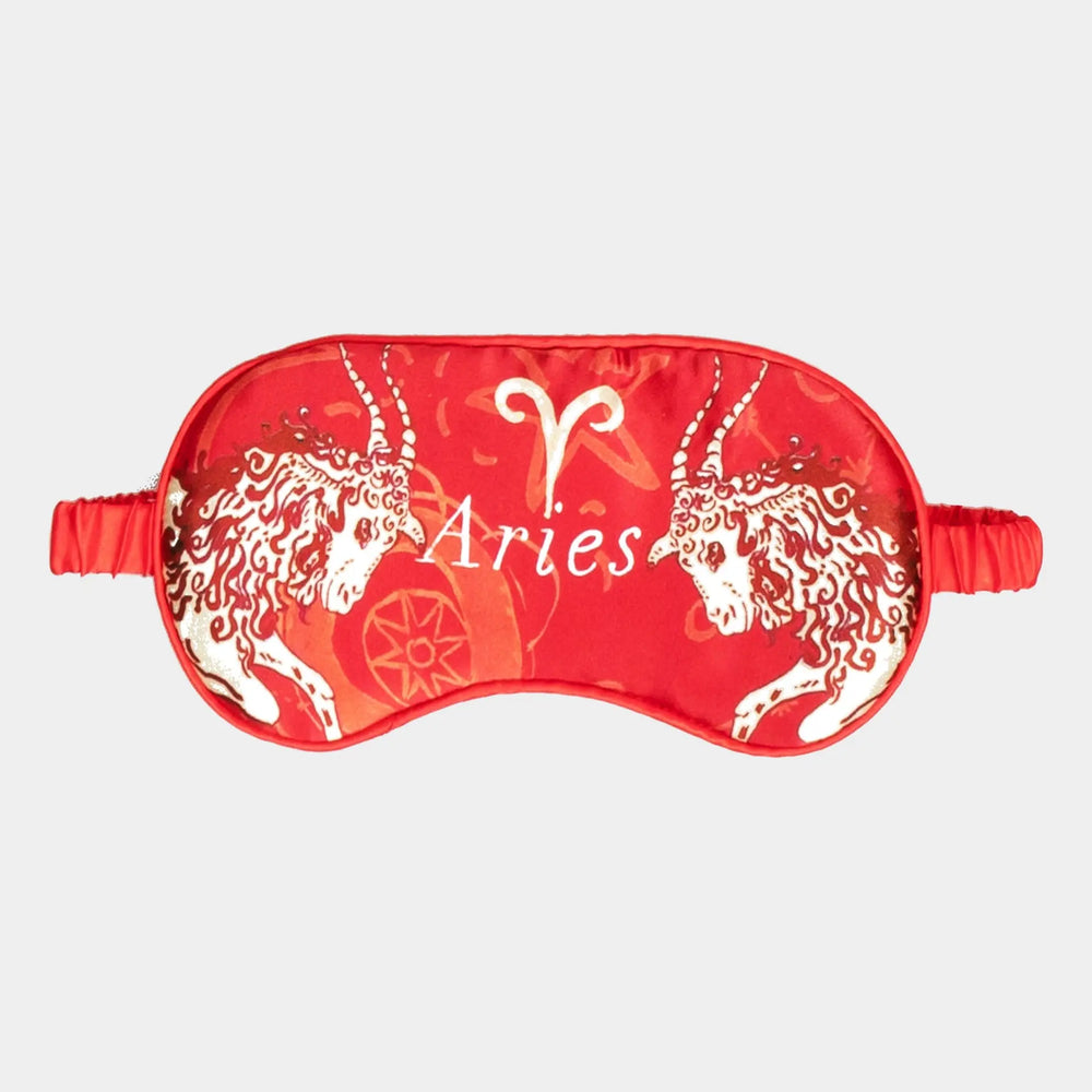 Silk Eye Mask / "Aries" Jessica Russell Flint