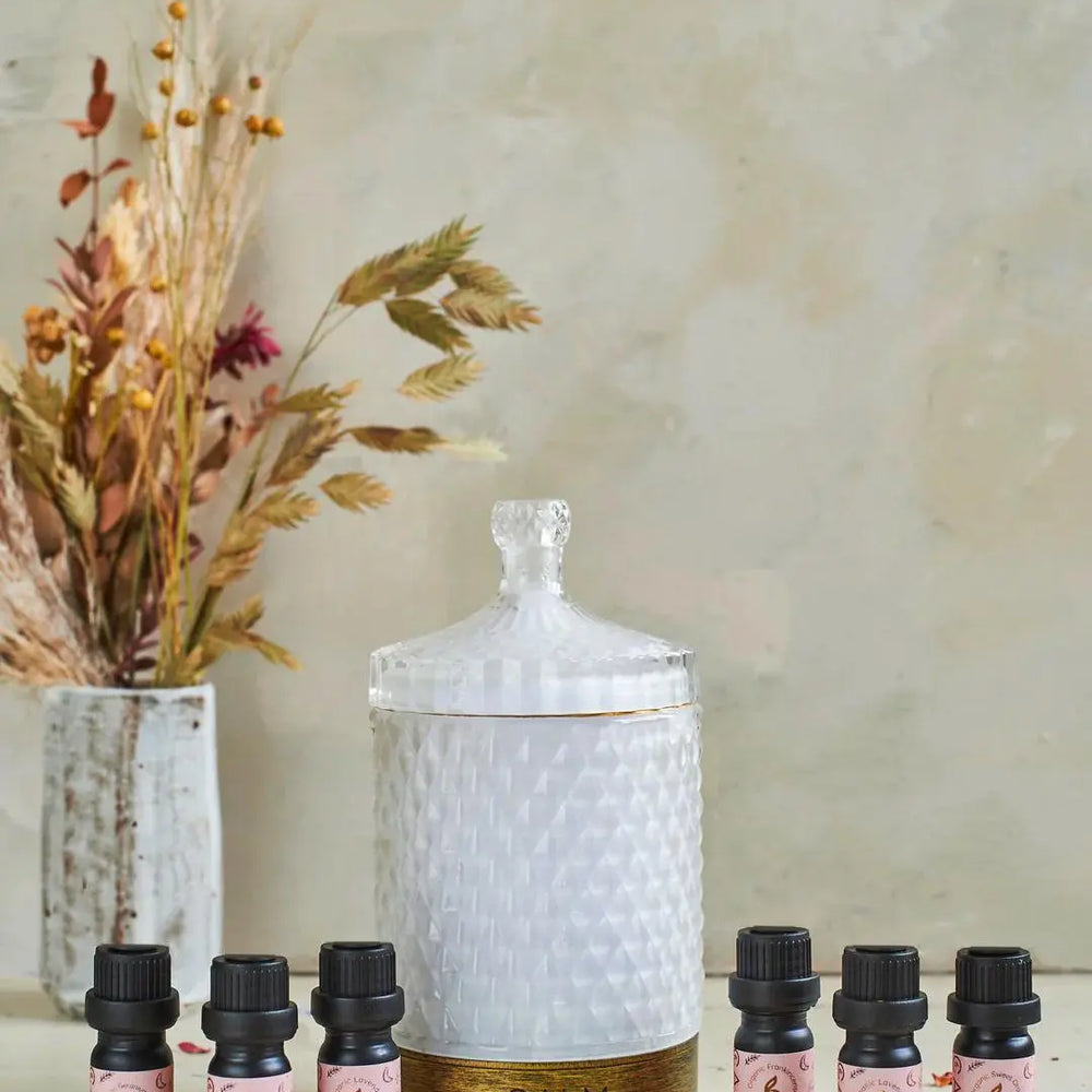 Aroma Diffuser With Breathe and Rest Calm Oil Sets bcalm