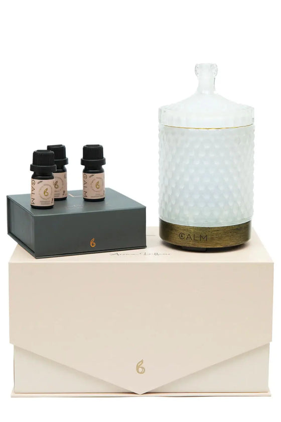 Aroma Diffuser With Our Breathe Calm Oil Set bcalm