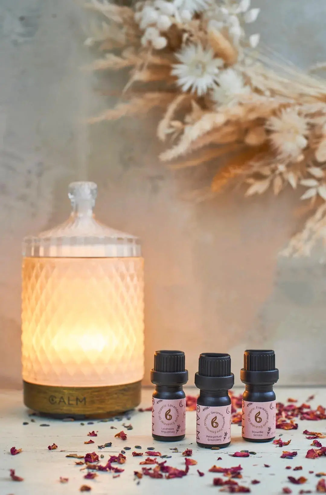 Aroma Diffuser With Our Rest Calm Oil Set bcalm