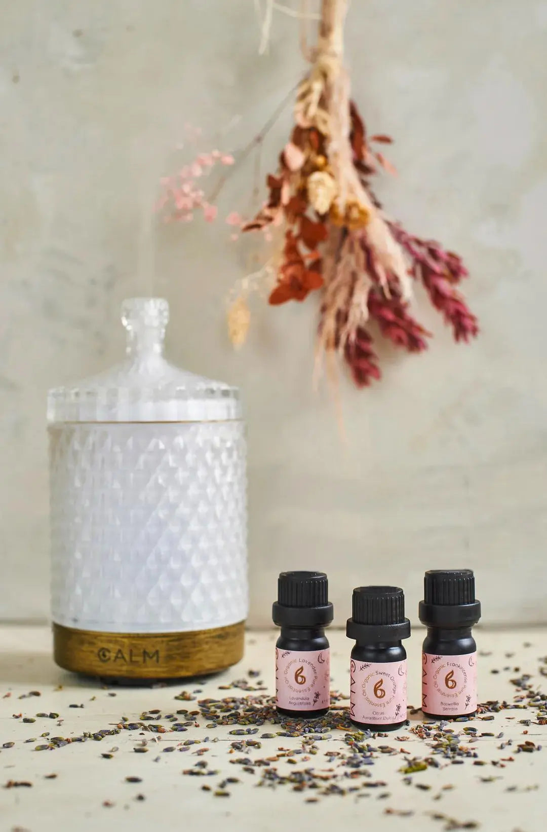 Aroma Diffuser With Your Choice Oil Set bcalm