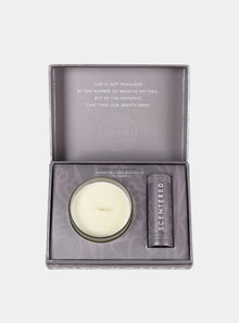  Aromatherapy Balm and Candle Set Scentered