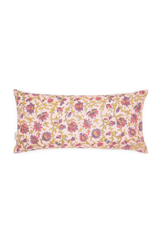 Arya Silk Reversible Bolster Cushion Daughters of Gaea