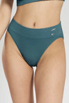 Asagao Seamless Stretch-Bamboo Briefs - Seabed Blue Peachaus