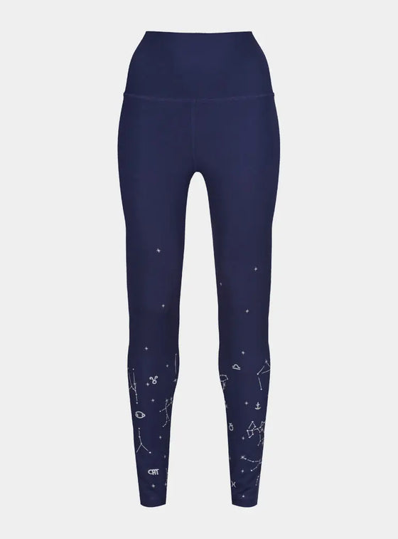 Astrology Leggings Cosmic Black Pama London