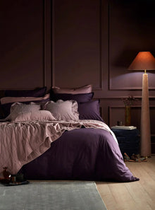  Aubergine Purple 100% Linen Bed Linen The Secret Linen Store