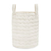 Large Quilted Storage Basket - Wild Chamomile