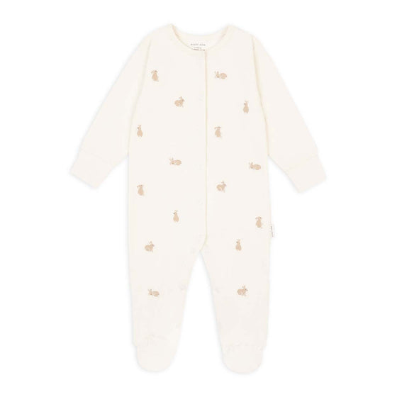 Embroidered Sleepsuit - Bunnies