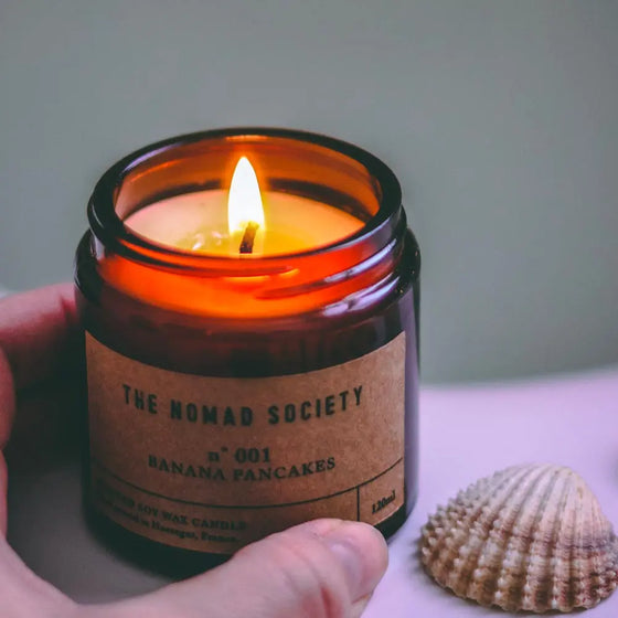 BANANA PANCAKES Scented Soy Candle - 120ml Nomad Society