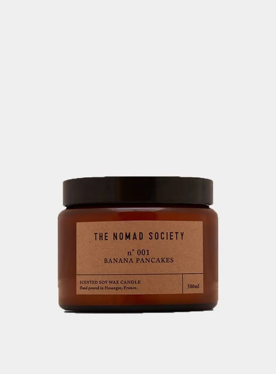 BANANA PANCAKES Scented Soy Candle - 500ml Nomad Society