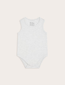  Heather Grey Baby Bamboo Bodysuit Boody