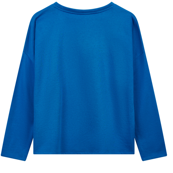 Vibrant Blue Unisex Boxy Sweatshirt