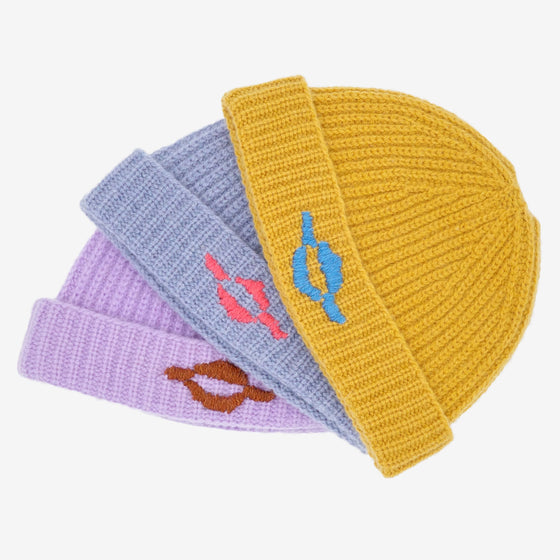 WOOL BEANIE - YELLOW