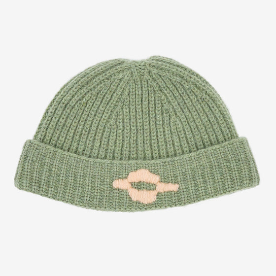 WOOL BEANIE - SAGE GREEN