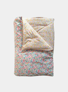  BETSY CANDY FLOSS & WILTSHIRE BUD PINK Liberty Reversible Heirloom Quilt Coco & Wolf