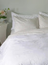 Bedding in White Made With Liberty Fabric BETSY LACE