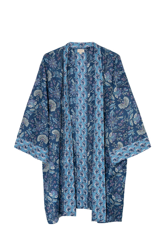 Blue Lagoon Women's Cotton Kimono inara