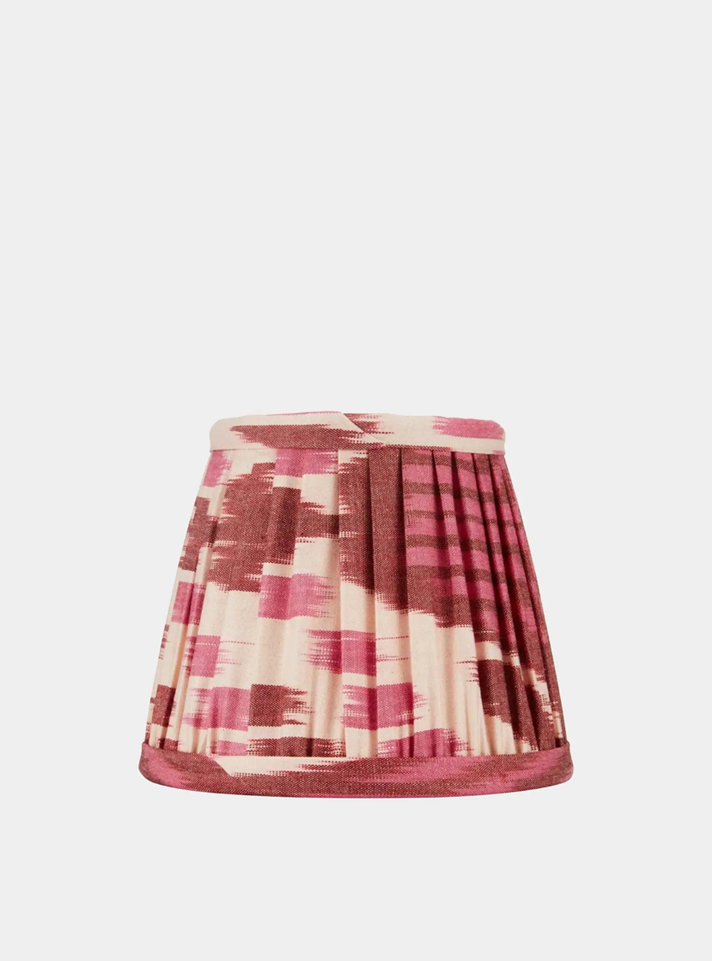 BURGUNDY and MAGENTA IKAT WALL LIGHT ROSANNA LONSDALE