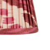 BURGUNDY and MAGENTA IKAT WALL LIGHT ROSANNA LONSDALE