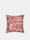 BURNT RED and CREAM Cushion ROSANNA LONSDALE